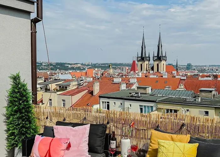 Appartement Days - Cozy With Rooftop Terrace In Hip Letna